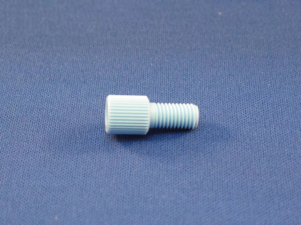 Nut, 1/16″ Blue, for Sample Needle