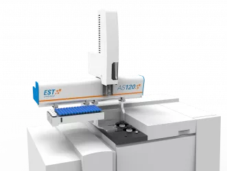 Render of the EST AS120 GC Autosampler